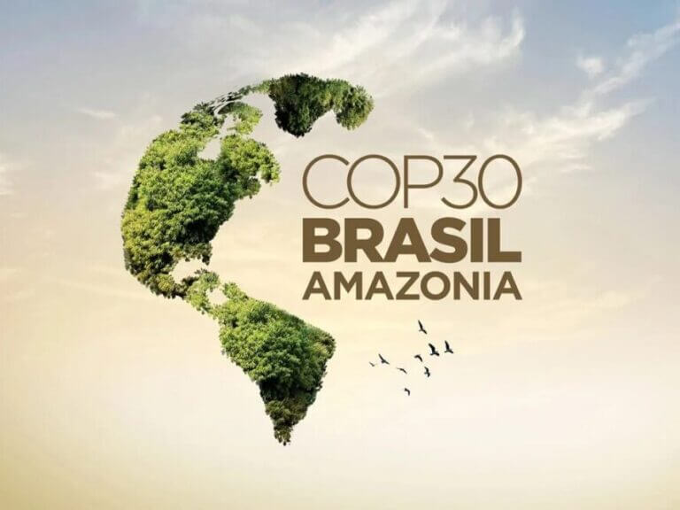 cop30 in Belem in brasil poster
